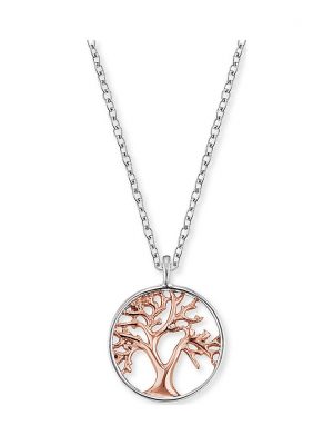 Engelsrufer Kette ERN-LILTREE-BICOR 925er Silber platiniert