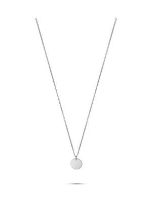 QOOQI Kette 87746011 925er Silber rhodiniert