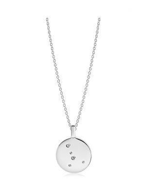 Sif Jakobs Jewellery Kette SJ-P1057-CZ/45 925er Silber rhodiniert