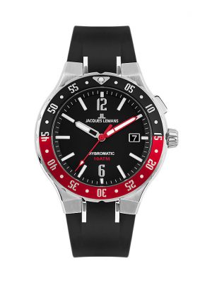 Jacques Lemans Herrenuhr Hybromatic 1-2109A Edelstahl