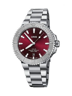 Oris Damenuhr Aquis 01 733 7766 4158-07 8 22 05PEB