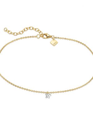 QOOQI Fußkette 87991032 925er Silber
