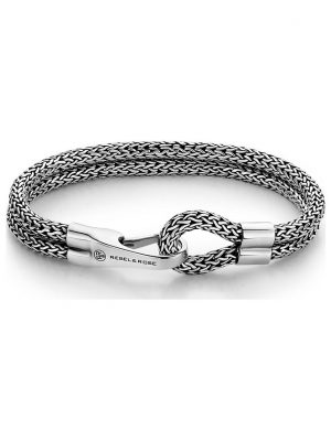 Rebel & Rose Armband RR-BR001-S-L 925er Silber