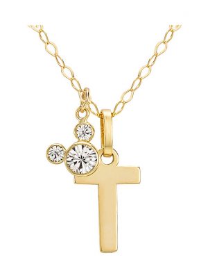 Disney Kinderkette Mickey Mouse C400340ZWLL-T 375er Gelbgold