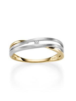 ELLA Juwelen Ring - 52 Zirkonia gold