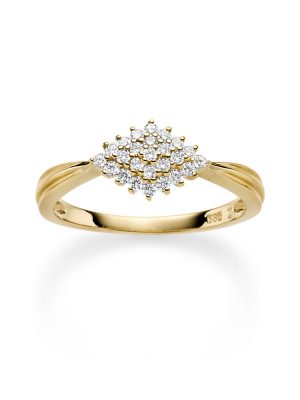 ELLA Juwelen Ring - 52 Zirkonia gold