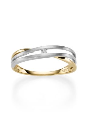 ELLA Juwelen Ring - 56 Zirkonia gold