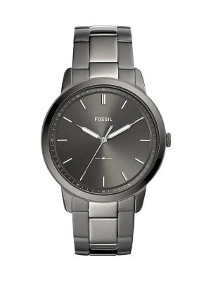 Fossil Herrenuhr The Minimalist FS5459 Edelstahl