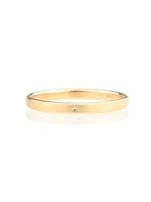 Jeberg Ring - 56 925 Silber vergoldet, Zirkonia gold