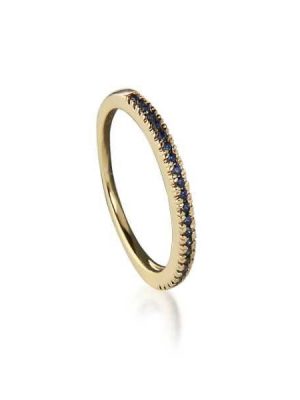 Jeberg Ring - Candy Crush - 6903 925 Silber vergoldet, Zirkonia gold