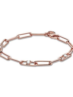 Pandora Armband - Link Chain - 589177C01 925 Silber vergoldet roségold
