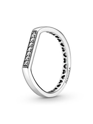 Pandora Ring - 56 925 Silber, Zirkonia silber