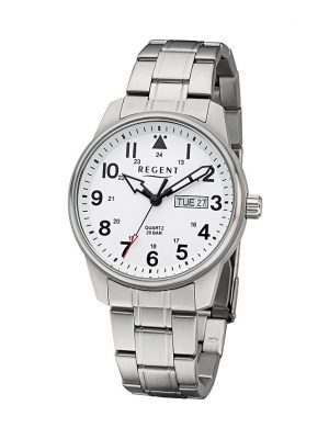 Regent Herrenuhr 11150742 Edelstahl