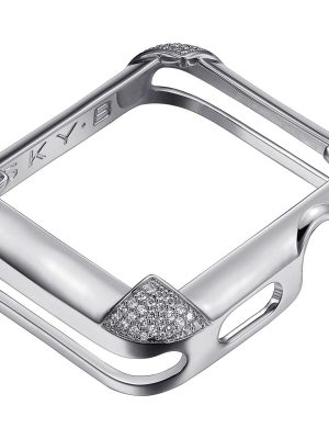 SKY B Apple Watch Case - 42 mm (Serie 1-3) Damen silber