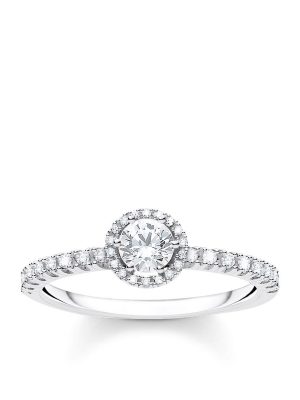 Thomas Sabo Ring - 58 Zirkonia silber
