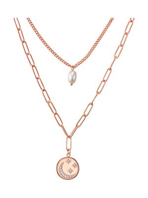 Valero Pearls Kette 50100135 Edelstahl