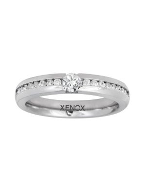 XENOX Ring - 50 Damen silber