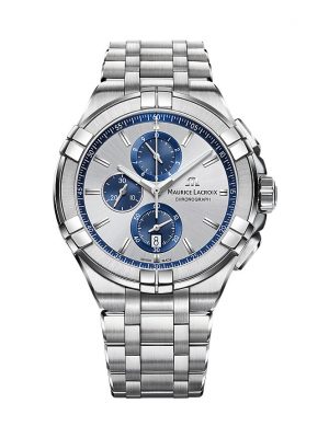 Maurice Lacroix Herrenuhr Aikon Chronograph AI1018-SS002-131-1 Edelstahl