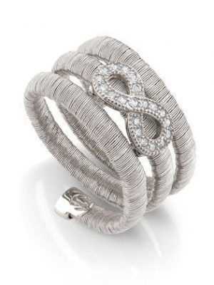 Nomination Ring - Flair - Silber - Infinity - Dreifach - 145801/010 925 Silber silber