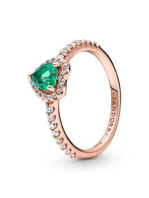 Pandora Ring - 50 925 Silber vergoldet, Zirkonia roségold