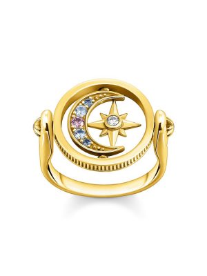 Thomas Sabo Ring - 54 Zirkonia gold