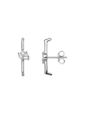 XENOX Ohrstecker - XS2363 925 Silber, Zirkonia silber