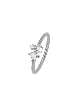XENOX Ring - XS2355/54 925 Silber, Zirkonia silber