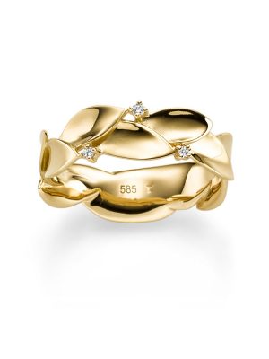 ELLA Juwelen Ring - 54 585 Gold, Diamant gold