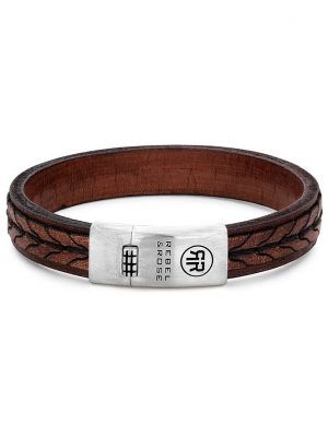 Rebel & Rose Armband RR-L0079-S-M Leder