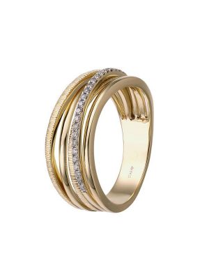 Stardiamant Ring - 54 585 Gold, Brillant gold
