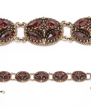 Goettgen Armband Granat 925