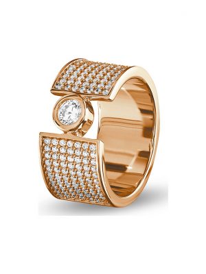 JETTE Damenring GOLDEN PASSION 88312252 925er Silber