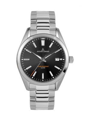 Jacques Lemans Herrenuhr Classic 1-1859E Edelstahl