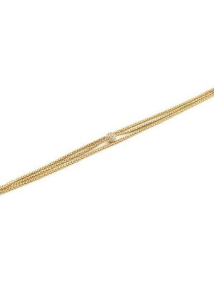 Luca Lorenzini Armband - BRB332-03 925 Silber vergoldet gold