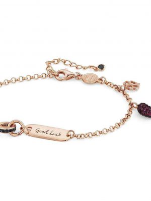 Nomination Armband - Easychic - 147901/049 925 Silber, Zirkonia roségold