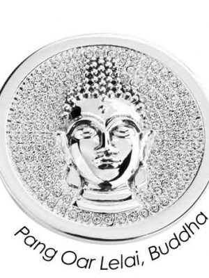 Quoins Charm - Pang Par Lelai Buddha - QMOA-29L-Z silber
