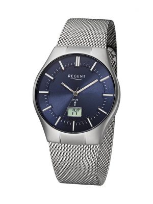 Regent Herrenuhr 11030193 Edelstahl