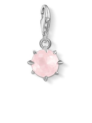 Thomas Sabo Anhänger - Geburtsstein Oktober - 1784-035-9 925 Silber, Zirkonia rosa