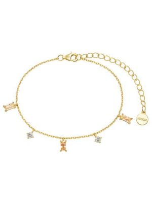 XENOX Armband - Sunny Crush - XS2137G 925 Silber vergoldet, Zirkonia gold