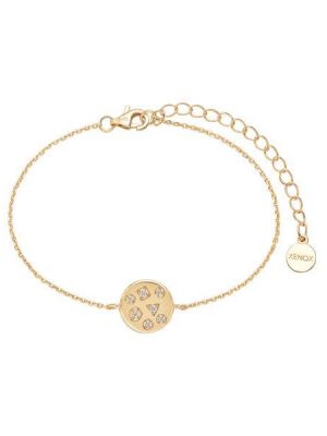 XENOX Armband - Universe - XS2224G 925 Silber vergoldet, Zirkonia gold