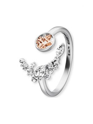 Engelsrufer Damenring ERR-LILMOON-TREE-BI
