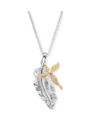 Engelsrufer Kette ERN-FEDER-ANGEL-BIG 925er Silber
