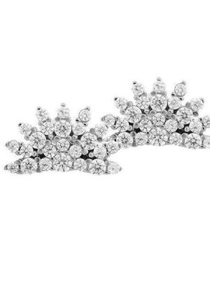 LaViida Ohrstecker - Shine - ELU623RH 925 Silber, Zirkonia silber