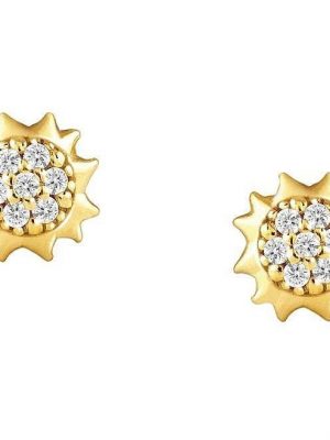 Nomination Ohrstecker - Gioie - 146204/021 925 Silber vergoldet, Zirkonia gold