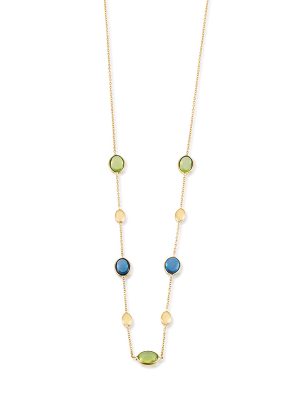 Palido Halskette - Cinderella22 K12010G 585 Gold, Edelstein gold
