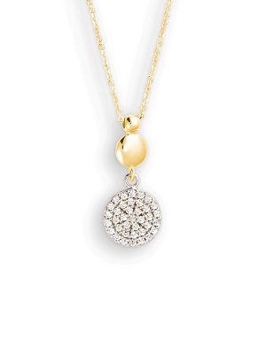 Palido Halskette - Goldene Augenblicke K12170GW 585 Gold, Zirkonia bicolor
