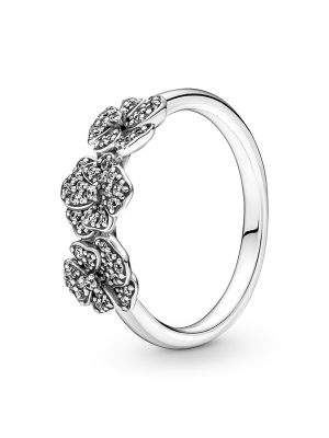 Pandora Ring - 56 925 Silber, Zirkonia silber