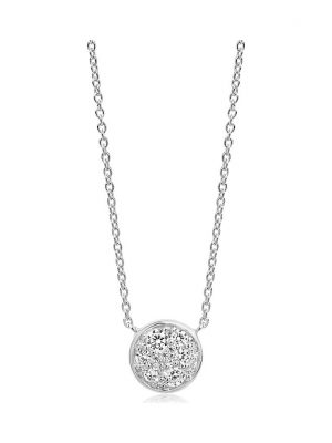 Sif Jakobs Jewellery Kette SJ-C1056-CZ 925er Silber rhodiniert