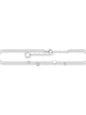 Thomas Sabo Fußkette Charming AK0040-051-14-L27V 925er Silber