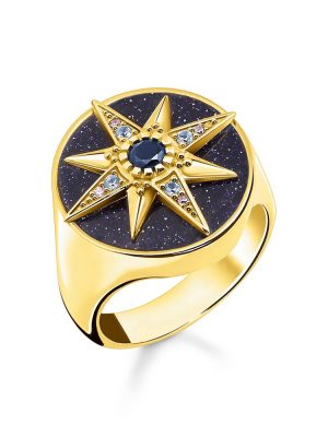 Thomas Sabo Ring - 60 925 Silber vergoldet gold